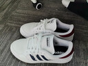 adidas BREAKNET休闲网球文化板鞋小白鞋男子阿迪达斯官方轻运动 白色/藏青蓝/酒红色   42 实拍图