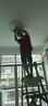 雷士（NVC）LED吸顶灯现代简约卧室书房轻奢灯具APP智控包安装时尚圆形灯饰 实拍图