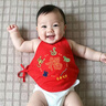 MDUG肚兜婴儿肚兜红肚兜婴儿夏季肚兜婴儿红【A类100%纯棉】 2条（岁岁平安+长命百岁）8-2岁 晒单实拍图