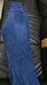 真维斯（JEANSWEST）牛仔裤男2025秋季轻商直筒修身牛仔长裤男蓝色常规38 实拍图