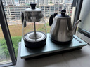 新功（SEKO）自动上水烧水壶智能电热水壶自动煮水电茶壶电茶炉W26 W38 1L W40 升级款喷淋电茶炉 尺寸37*20 实拍图