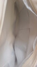 双星（doublestar）斜挎包男单肩包女韩版大容量邮差包休闲运动简约百搭学生上课包 白色【材质升级/防水防刮】 实拍图