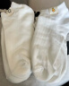 FitonTon6双袜子女夏季短袜白色女士棉袜中筒袜10A抑菌防臭吸汗透气船袜 实拍图