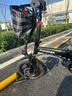 凤凰折叠电动自行车超轻成人纯电助力便携代驾车代步车新国标锂电池电瓶车 旗舰版-进口级电芯-10A纯电15KM 实拍图