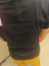 京东京造短袖T恤女5A抗菌夏季新款修身显瘦女装抑菌防汗 -黑色 M 实拍图
