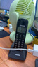 飞利浦（PHILIPS）无绳电话机 无线座机 子母机 办公家用 一键拨号 内部对讲DCTG152一拖一 (黑色) 实拍图