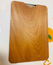 双枪乌金檀菜板 百年龄整木砧板家用抗菌防霉实木切菜案板40*27*2.5cm 实拍图