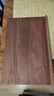 双枪乌檀木擀面板切菜板实木家用面板揉面和面板案板大号70*45*2cm   实拍图