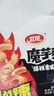 卫龙魔芋爽辣条小零食爆麻爆辣挑战辣素毛肚魔芋爽300g便携20小包  实拍图