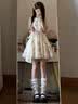 恋的连衣裙夏季法式2026新款蓬蓬裙少女学生小个子女生衣服夏天短裙子 图片色 均码 (可备注码数) 实拍图