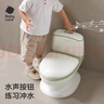 babycare马桶坐便器蹲便器儿童马桶仿真马桶坐便圈2-6岁宝宝便盆温特绿 实拍图