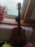 维卡斯（WEIKASI）民谣吉他初学者木吉他单板新手入门练习琴guitar吉它学生男女乐器 41英寸咖啡色+礼包【进阶推荐】 实拍图