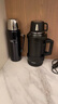 膳魔师（THERMOS）户外便捷旅行壶304真空不锈钢保温壶露营车载水壶大容量2LSK-2020 黑色 2000ml 实拍图