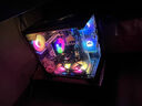 迅钛（SUMTAX）棱镜4代4pro/4RS 12CM机箱散热风扇四代12CM 神光同步5V3针ARGB幻彩PWM温控二代静音积木棱镜6pro 【黑色正叶】棱镜4RS【5V3针接口】 实拍图