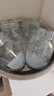 拜杰密封罐玻璃瓶蜂蜜罐果酱瓶分装瓶干粮茶叶罐储物罐 500ml*4燕麦杯 实拍图