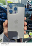 Smorss【贴坏包赔】适用苹果iPhone16Pro防窥钢化膜手机膜无尘舱秒贴高清防偷窥抗指纹听筒防尘全屏覆盖 实拍图