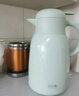 哈尔斯保温壶家用大容量瓶热水瓶壶316不锈钢大肚家居壶 豆绿1800ml 实拍图