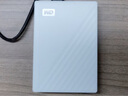 西部数据（WD）5TB 移动硬盘 USB3.0 My Passport随行版2.5英寸 白 机械硬盘 笔记本电脑外接 大容量加密存储 实拍图