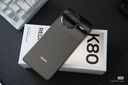 小米REDMI 红米K80 国家补贴 5G手机 第三代骁龙8 IP68防尘防水 6550mAh大电池 小米澎湃OS 玄夜黑 16GB+256GB 实拍图