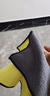 汽车用品养护速干鹿皮吸水毛巾加厚猫咪洗澡吸水毛巾洗车毛巾 汽车油膜-毛巾30*30-黄灰色3个装 加大加厚 实拍图