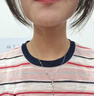 周六福（ZLF） S925银饰蝴蝶项链女吊坠灵蝶飞舞百搭链坠送女友生日 链坠链长40+5cm 实拍图