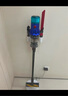 戴森（DYSON）【国家补贴15%】V12 Detect Slim Fluffy轻量高端吸尘器 光学探测微尘 140AW强劲吸力 除螨 蓝色 实拍图