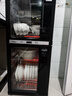 美的（Midea）家用台式小型消毒柜 高温立式二星级94L 大容量四层碗柜餐具碗筷烘干收纳柜【国家补贴】100R05 实拍图