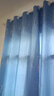 萱博雅【全套带杆】遮光布窗帘成品加厚提花客厅加高落地窗飘窗卧室家用 幸运树天蓝【打孔式】加杆 2.5米寬X2.7米高【可改短】 实拍图