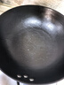 中福铁锅龟纹生铁铸铁锅炒锅家用炒菜锅无涂层已开锅老式古法陆川铁锅 圆底+无副耳 32cm 不带盖 实拍图