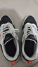 特步跑步鞋男鞋运动鞋男轻便减震休闲鞋跑鞋学生鞋 白黑 42码 实拍图