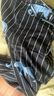 野兽派家居（tbh）Z系列天丝棉条纹家居服套装男女同款家居服套装 黑豹睡衣 长款XS 实拍图