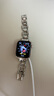 Apple/苹果 Watch Series 10智能手表蜂窝款42毫米玫瑰金色铝金属表壳淡桃粉色运动型表带S/M MWXQ3CH/B 实拍图