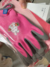 星宇（XINGYU）儿童手套1双5号大童款粉色园艺种花赶海宠物仓鼠防咬防护手套 实拍图