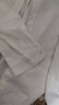 暖乔（Nuanqiao）全棉衬衫女长袖纯棉春秋立领风文艺百搭宽松打底衬衣女通勤上衣 白色 M（105-120斤） 实拍图