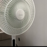 美的（Midea）【超级单品】七叶轻音立式电风扇家用柔风落地扇台式桌面小型风扇大风量节能摇头宿舍电扇 SAF30AB 实拍图