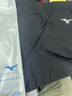 美津浓（MIZUNO）泳裤男士防尴尬大码长款5分裤专业速干抗氯游泳衣装备B1127黑XL 实拍图