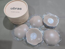 ubras5对装无痕防走光硅胶胸贴女婚纱乳贴防滑防凸点小胸专用 花形*5 实拍图