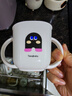 taoqibaby吸管杯儿童牛奶杯学饮杯喝奶杯带刻度豆浆杯宝宝不锈钢水杯泡奶杯 实拍图