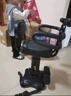 四万公里电动车儿童座椅前置电瓶车宝宝坐椅摩托车婴儿小孩安全凳SWY6609 升级大底座【可调高低】围栏款 螺丝固定 3岁-6岁 实拍图