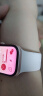 Apple/苹果 Watch Series 10 智能手表GPS款42毫米玫瑰金色铝金属表壳淡桃粉色运动型表带S/M MX1R3CH/B 实拍图