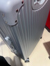 梵地亚行李箱小型登机箱男出差短途女旅行拉杆箱密码皮箱杯架灰色20英寸 实拍图