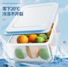 佳帮手冰箱保鲜盒食品级抗菌收纳盒密封水果蔬菜冷冻盒1000ml3只装 实拍图