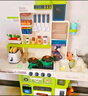 Eve Stone SPECIAL GIRL LIKE YOU女孩玩具儿童厨房玩具3-6岁套装仿真厨具做饭玩具过家家小厨房4岁 超大号100cm+烤面包机+101件套红 2岁宝宝1到3岁生日礼物 实拍图