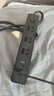 公牛（BULL）20W PD苹果快充插座/插线板/插排/接线板 Type-c+USB+3插孔 全长1.8米黑色 GNV-UU4203总控开关 实拍图