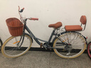 永久（FOREVER）自行车青少年学生单速变速通勤车城市上班代步淑女低跨度脚踏单车 典雅灰 变速 尊贵版彩胎 26寸【推荐身高155-180cm】 晒单实拍图