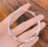 银千惠繁花手镯女士时尚蝴蝶手环简约饰品纪念生日情人节礼物送女友老婆 花开见福手镯+七仓配送+当/次日达 精美礼盒 实拍图