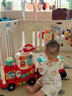 汇乐玩具小火车玩具车1-3岁婴幼儿学步车儿童男女孩宝宝生日周岁礼物 实拍图