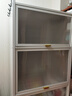 帅仕（shuaishi）厨房用具置物架落地多层餐边柜收纳碗柜家用橱柜微波炉烤箱储物柜 【加高加厚】白6层60长42深 实拍图