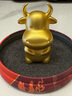 铜师傅摆件十二生肖生日礼物置物架金韵天成铜生肖伴手礼创意礼物 生肖牛（现货当天发） 实拍图