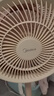 美的（Midea）【清新简约】家用定时空气循环扇摇头立式电风扇轻音节能落地扇宿舍桌面小型风扇空调伴侣FGA24TYR 实拍图